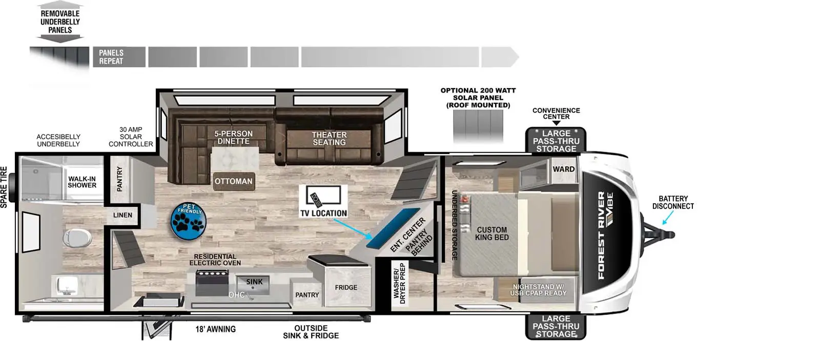 2600RB Floorplan Image